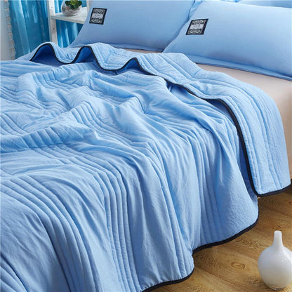Cooling Breathable Summer Blanket for Hot Nights - Fesara