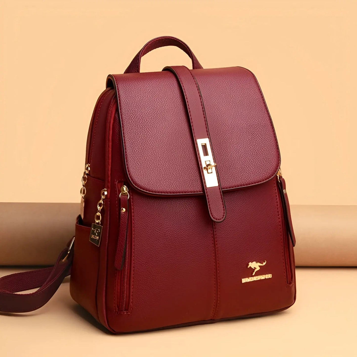 Premium Leather Ladies Daypack Bag