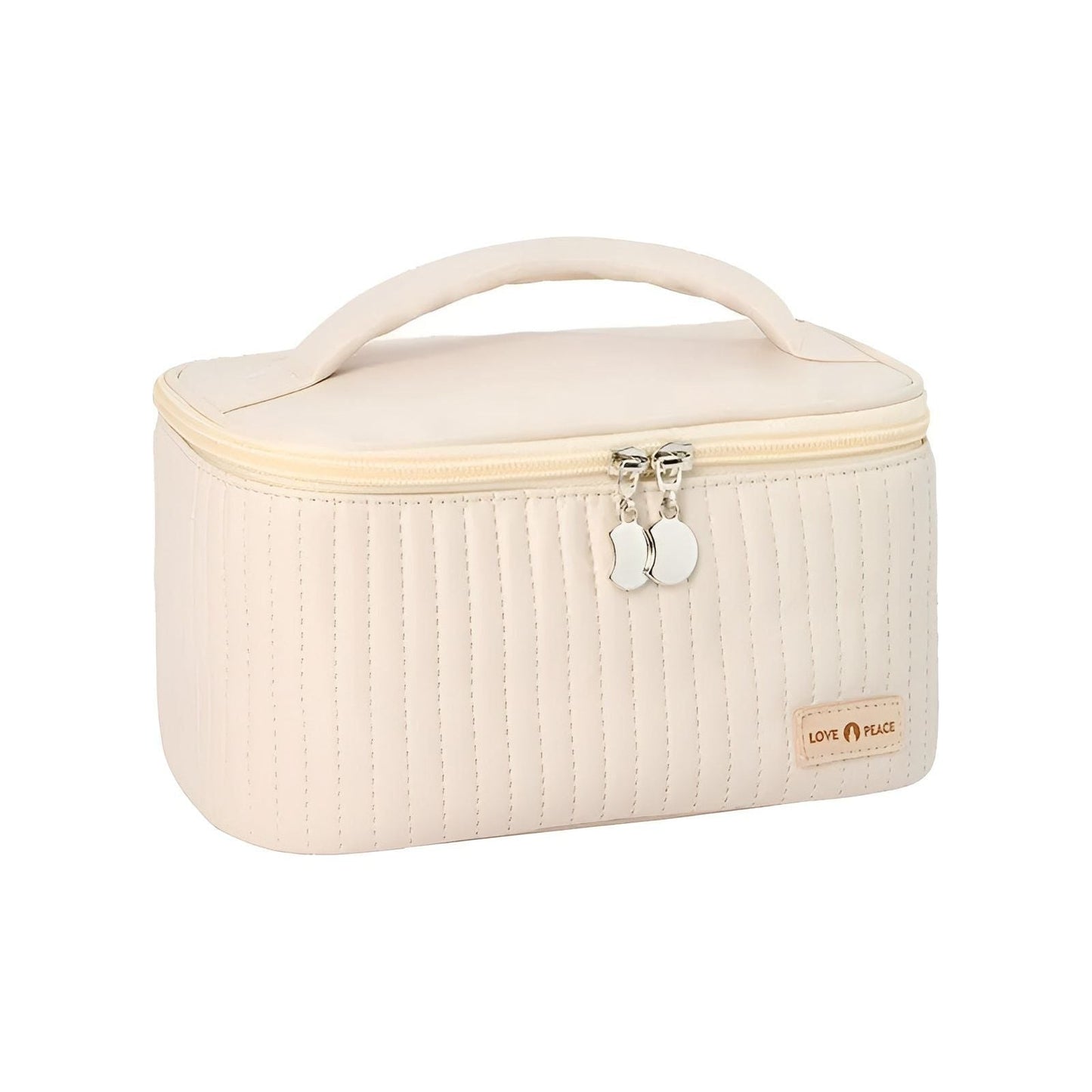 Waterproof Travel Makeup Bag with PU Leather