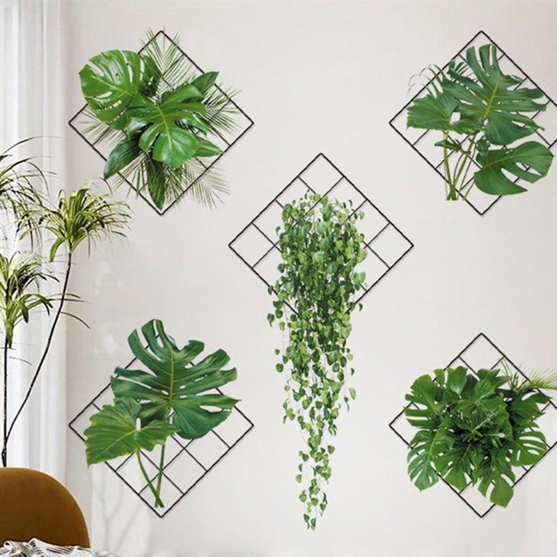 Realistic Plant Wall Stickers Decor