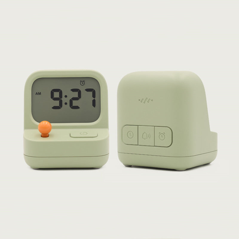 Retro Style Gaming Console With Alarm Clock