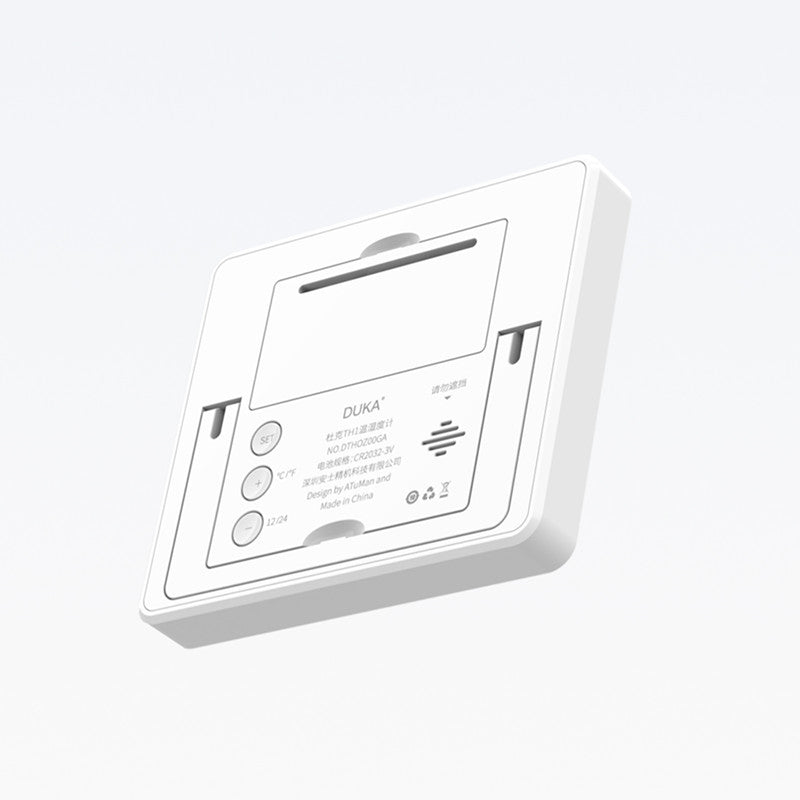 Accurate Digital Indoor Clock Thermometer Hygrometer