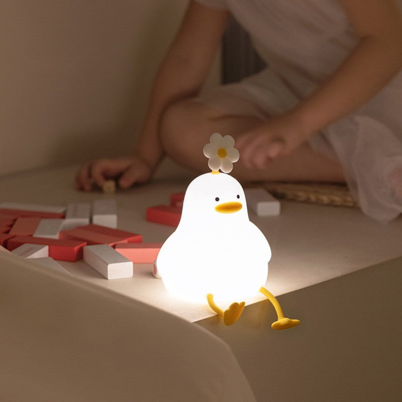 Gentle Sleep Night Lamp with Soft Silicone Glow