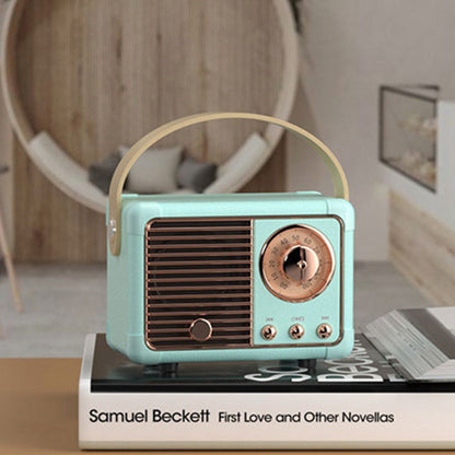 Vintage Mini Portable Bluetooth Speaker