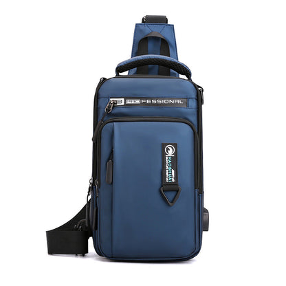 Practical Men's Crossbody Sling Bag - Fesara