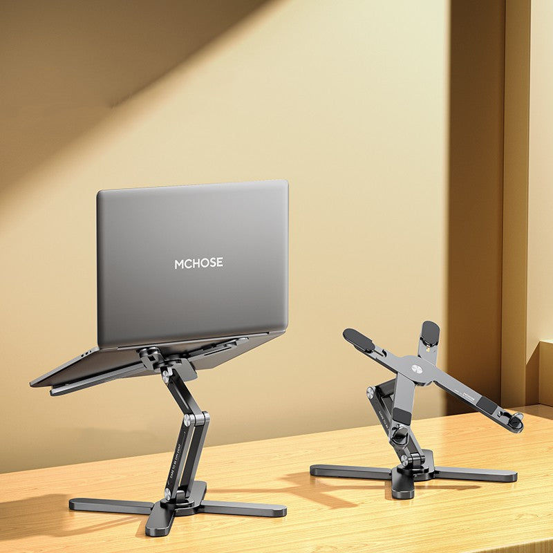 Portable Adjustable Cooling Laptop Table Stand