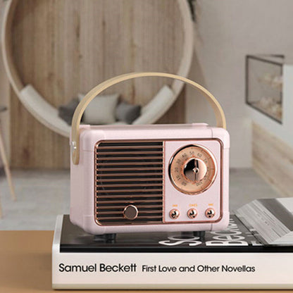 Vintage Mini Portable Bluetooth Speaker - Fesara