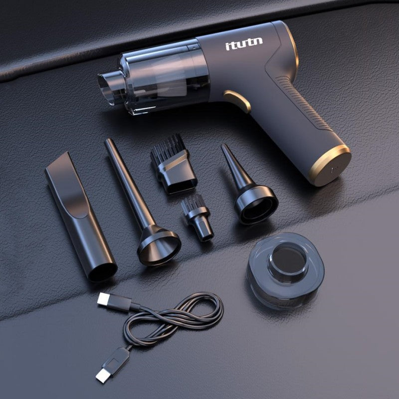 Portable Compact Wireless Auto Vacuum Cleaner - Fesara