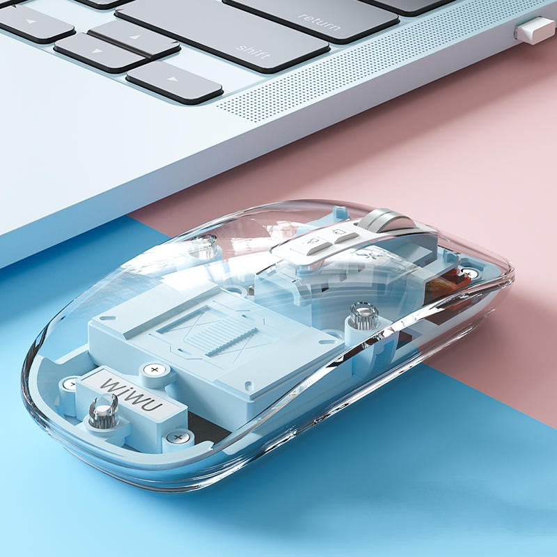 Sleek Wireless Quiet Bluetooth Computer Mouse