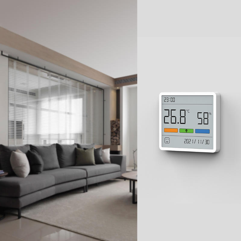 Accurate Digital Indoor Clock Thermometer Hygrometer