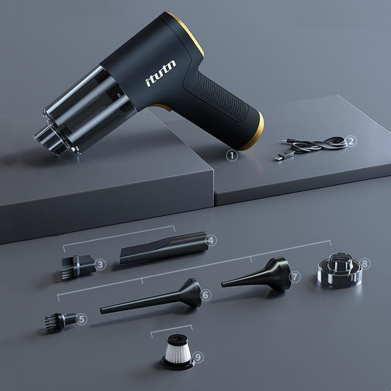 Portable Compact Wireless Auto Vacuum Cleaner