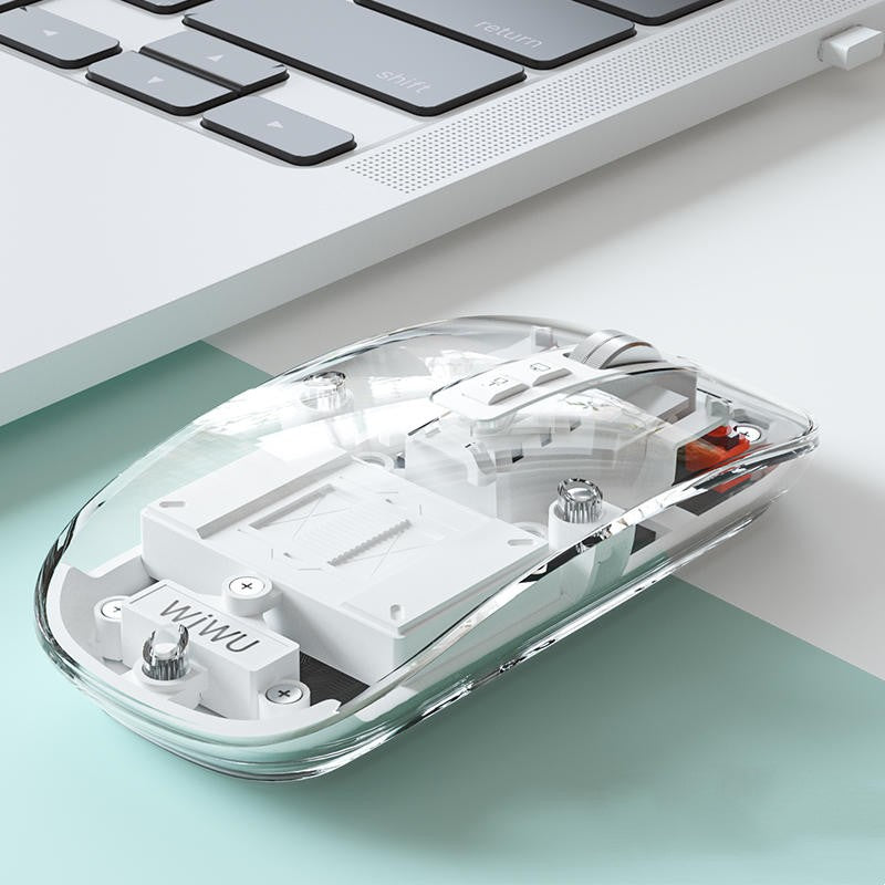 Sleek Wireless Quiet Bluetooth Computer Mouse