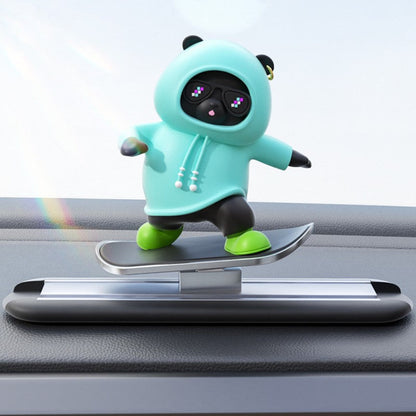 Fun Car Bear Figurine Dashboard Decoration