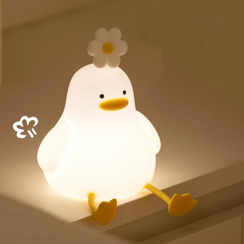 Gentle Sleep Night Lamp with Soft Silicone Glow