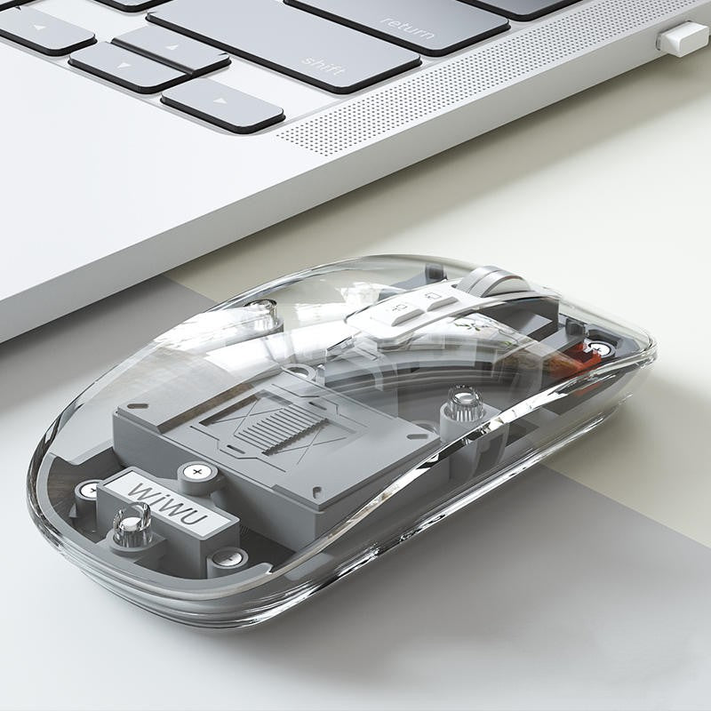 Sleek Wireless Quiet Bluetooth Computer Mouse