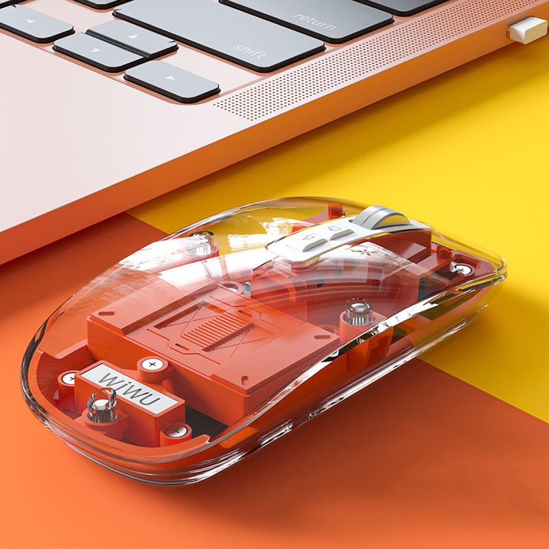 Sleek Wireless Quiet Bluetooth Computer Mouse