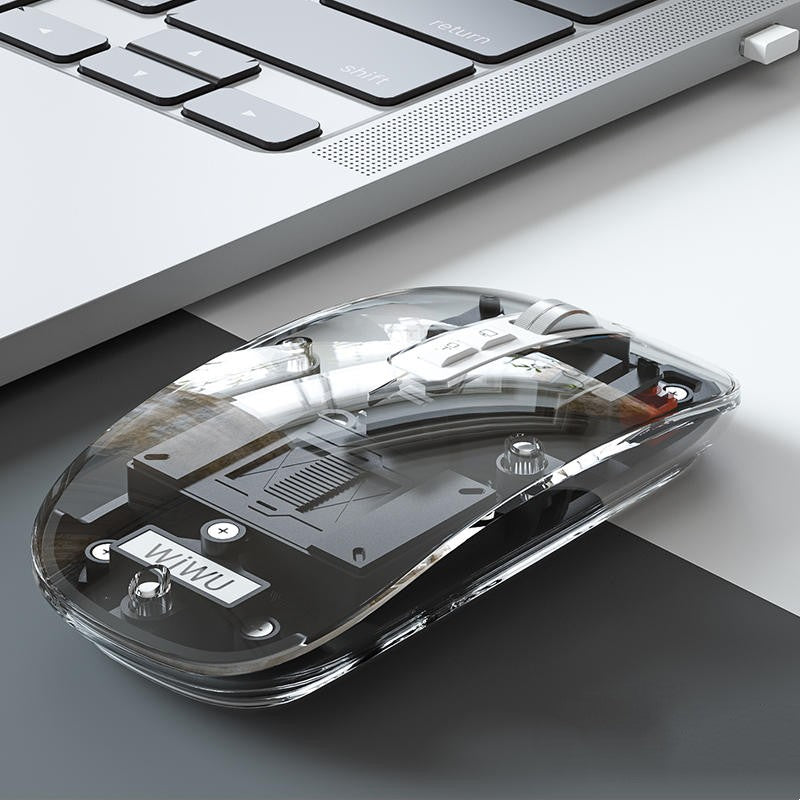 Sleek Wireless Quiet Bluetooth Computer Mouse