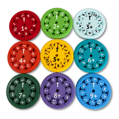 Colorful Learning Spin Math Toy - Fesara