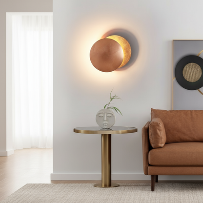Contemporary Circular LED Wall Lamp