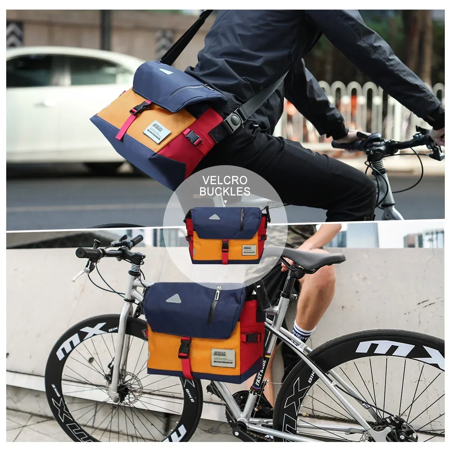 Stylish Waterproof Cross Body Travel Messenger Bag