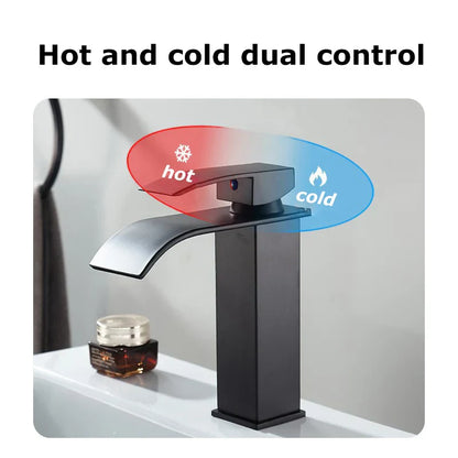 Luxury Bathroom Faucet Stainless Steel Tap