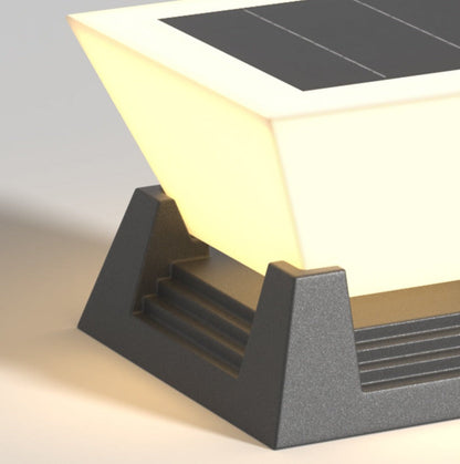 Bright Outdoor Solar Powered Wall Lamp with Motion Sensor