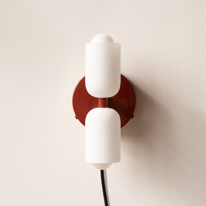 Contemporary LED Wall Lamp with Adjustable Dual Light