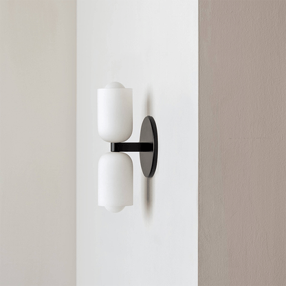 Contemporary LED Wall Lamp with Adjustable Dual Light