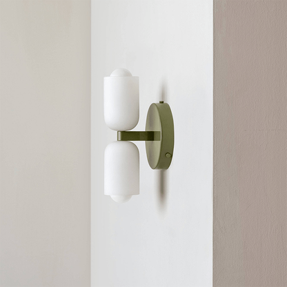 Contemporary LED Wall Lamp with Adjustable Dual Light