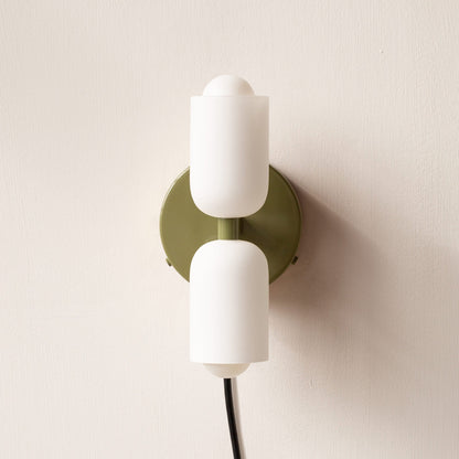 Contemporary LED Wall Lamp with Adjustable Dual Light