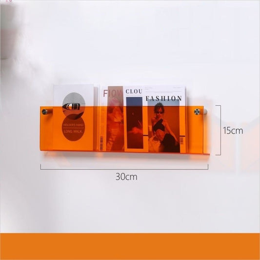 Stylish Space Saving Wall Magazine Holder - Fesara