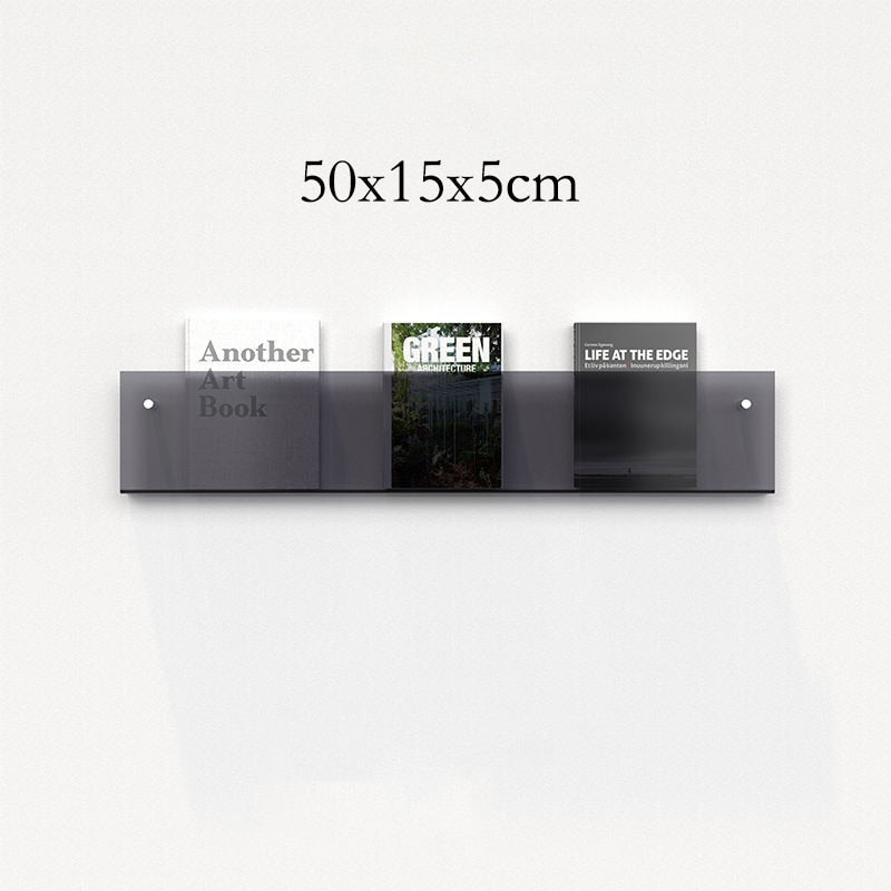 AcrylicAura | Stylish Eco-Friendly Wall Mounted Magazine Holder 11