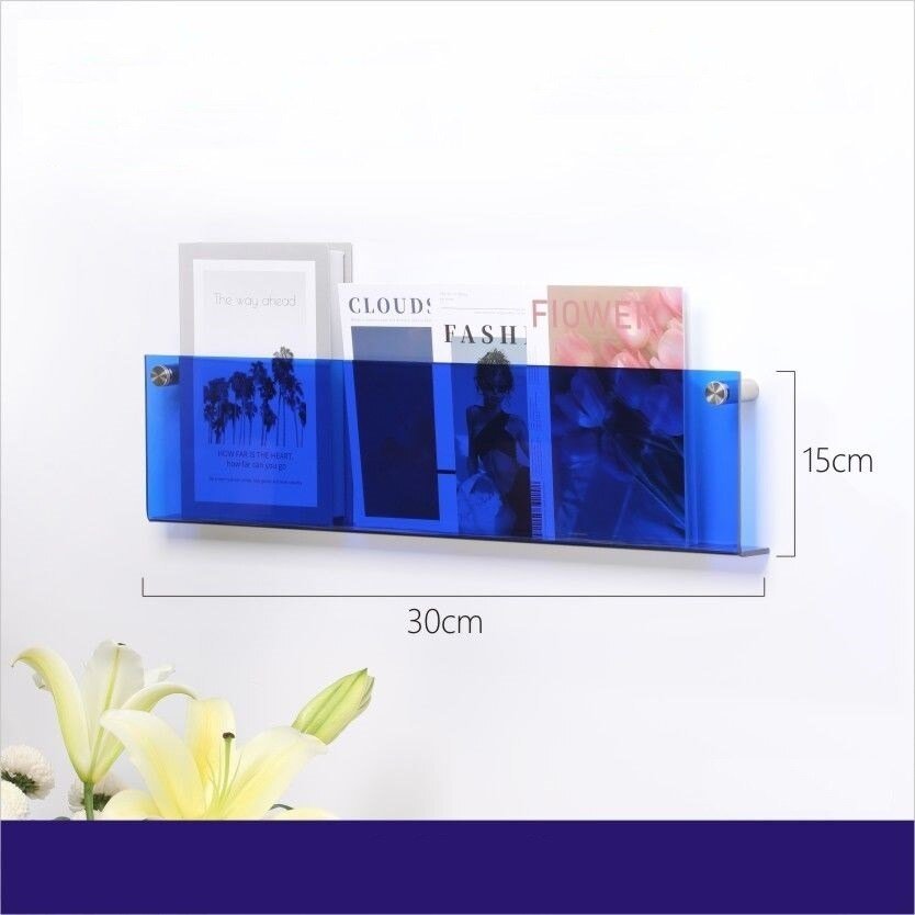 AcrylicAura | Stylish Eco-Friendly Wall Mounted Magazine Holder 21