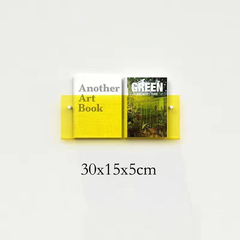AcrylicAura | Stylish Eco-Friendly Wall Mounted Magazine Holder 32