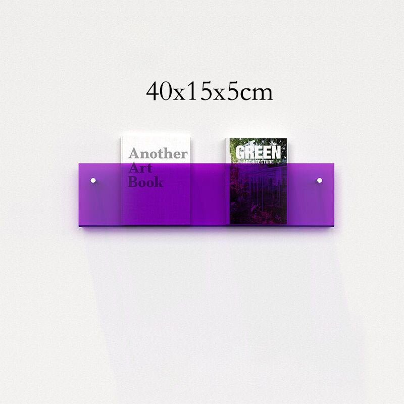 AcrylicAura | Stylish Eco-Friendly Wall Mounted Magazine Holder 8