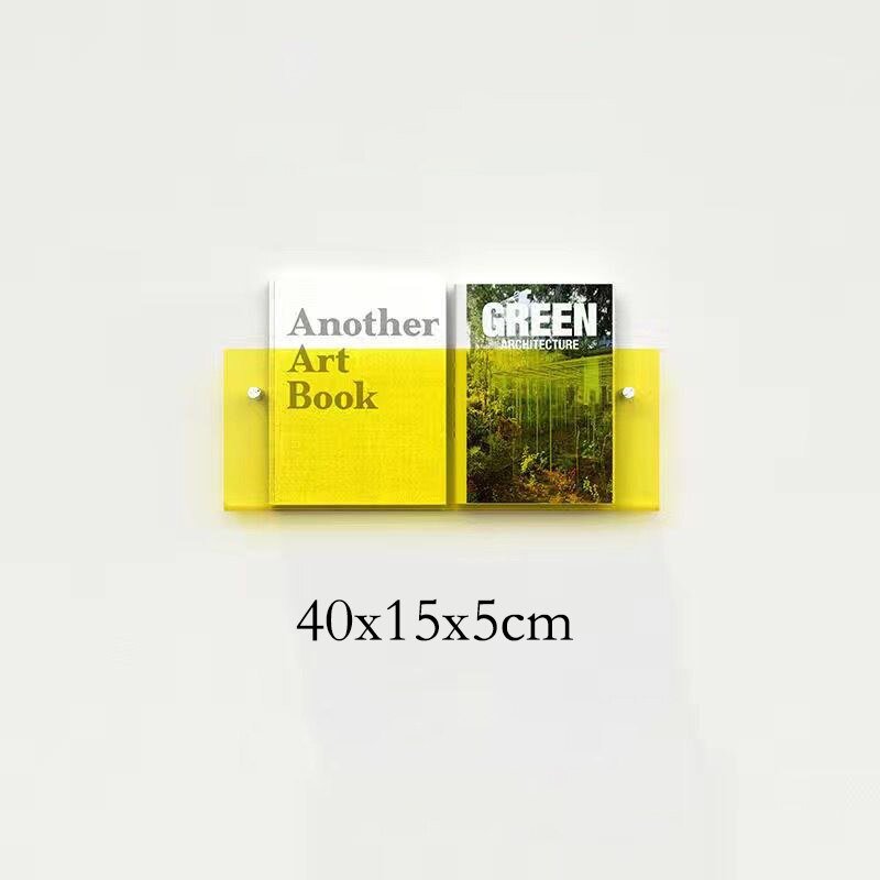 AcrylicAura | Stylish Eco-Friendly Wall Mounted Magazine Holder 9