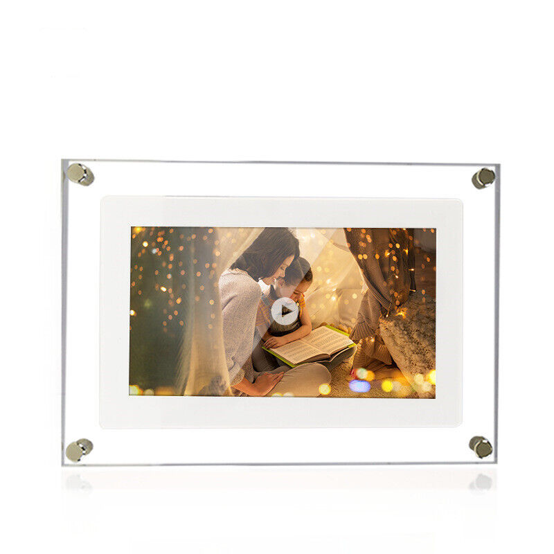 AcrylicAura | Stylish Modern Digital Photo Frame for Cherished Memories 5