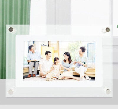 AcrylicAura | Stylish Modern Digital Photo Frame for Cherished Memories 6