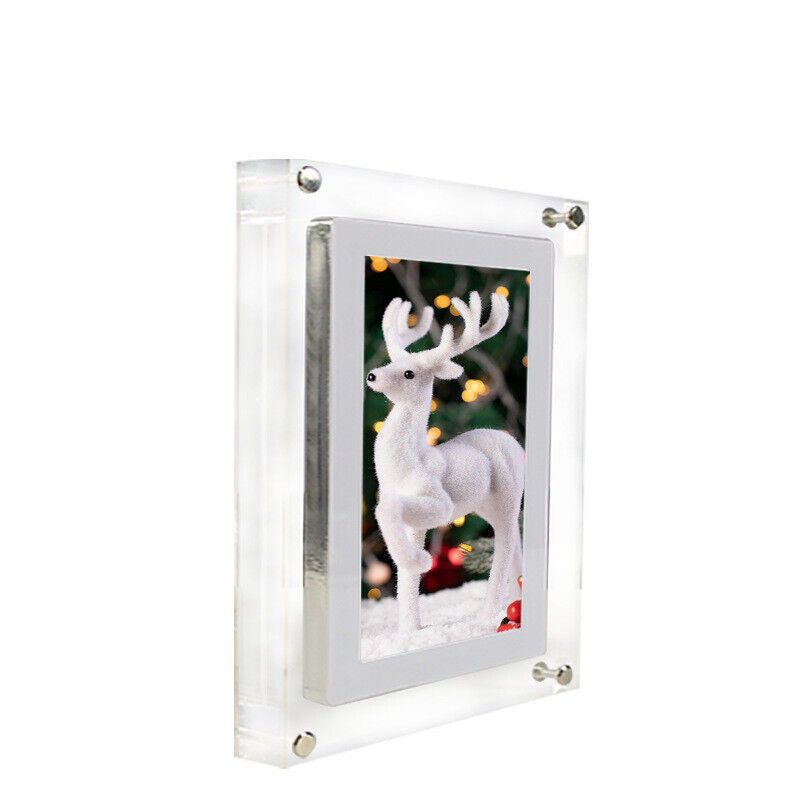 AcrylicGlow | Stylish Modern Digital Photo Frame with Video Playback 3