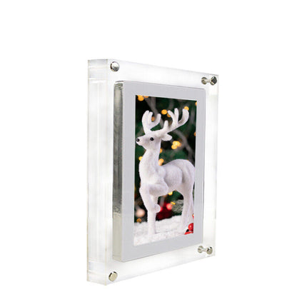 AcrylicGlow | Stylish Modern Digital Photo Frame with Video Playback 3