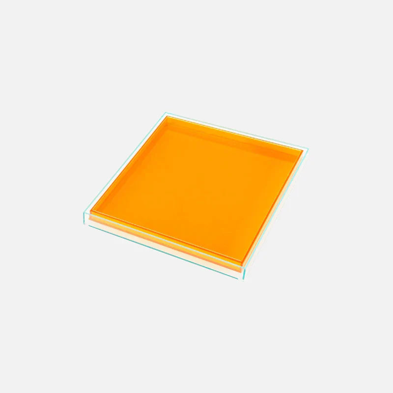 Acryluxe | Vibrant Multi-Color Acrylic Serving Tray 3