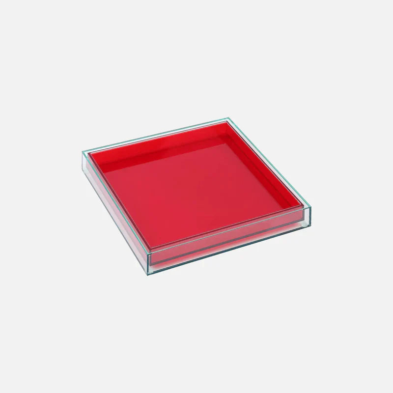 Acryluxe | Vibrant Multi-Color Acrylic Serving Tray 4