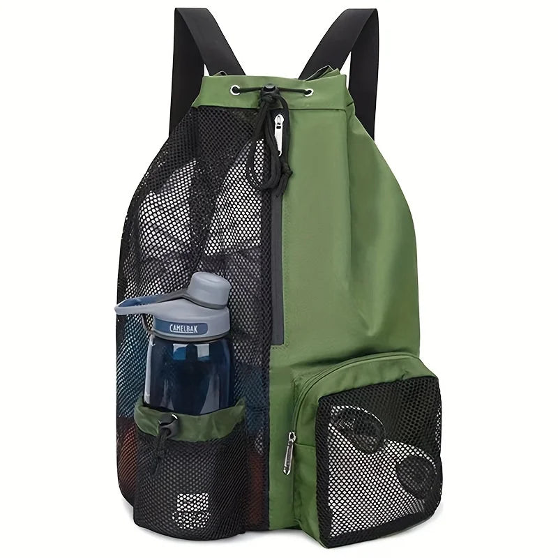 Ventilated Gym Bag with Mesh Pocket