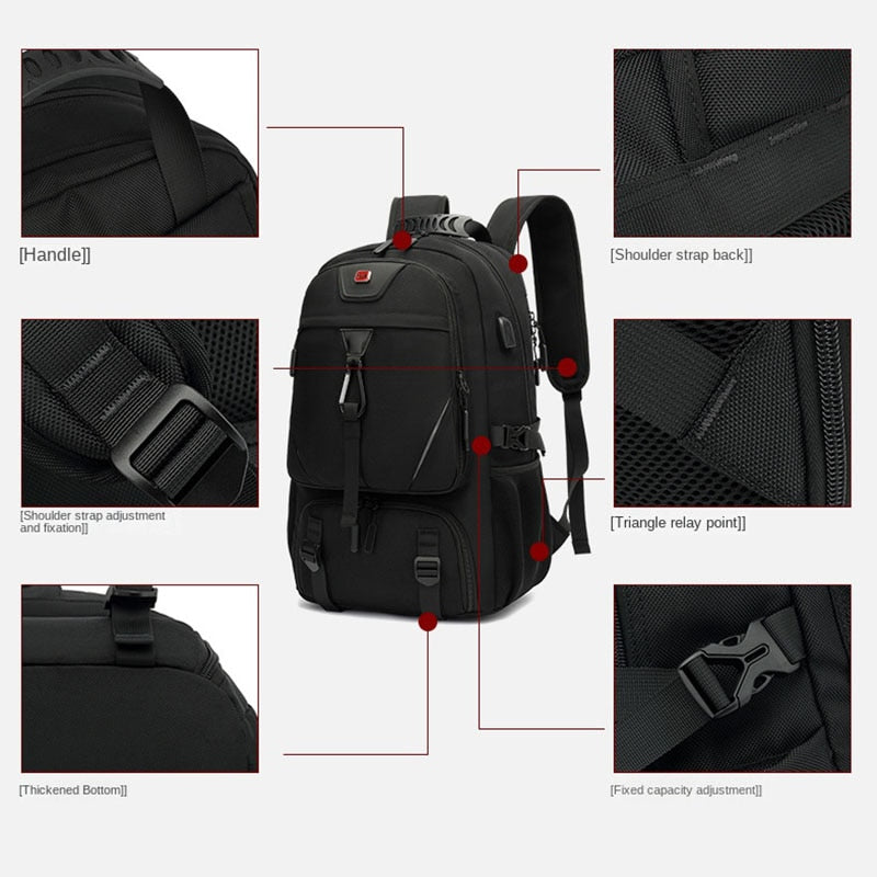 Spacious Ventilated Ultimate Travel Hiking Backpack