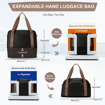 Compact Lightweight Carry On Travel Bag
