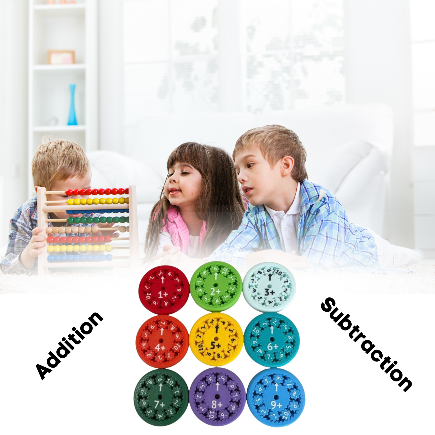 Fun Math Fidget Spinner Toy - Fesara
