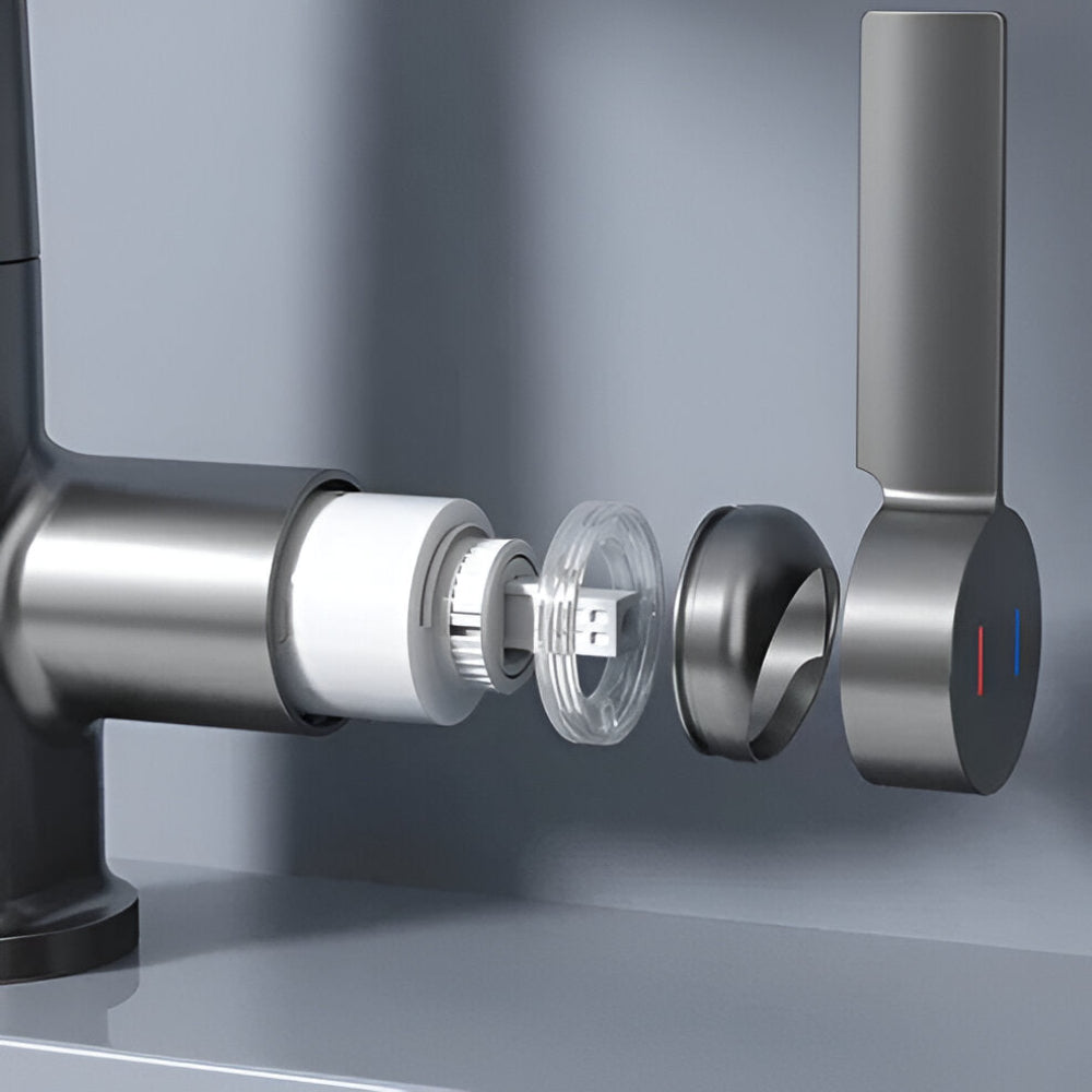 Fesara | Touch Control Kitchen Faucet with LED Temperature