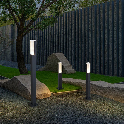 Outdoor LED Security Light Waterproof Black