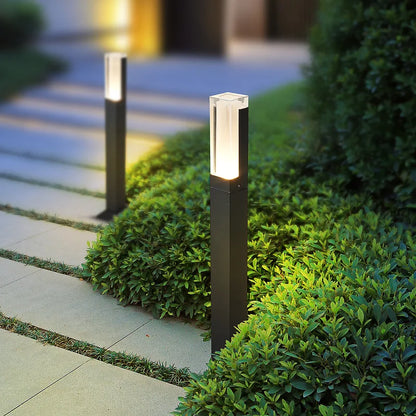 Outdoor LED Security Light Waterproof Black