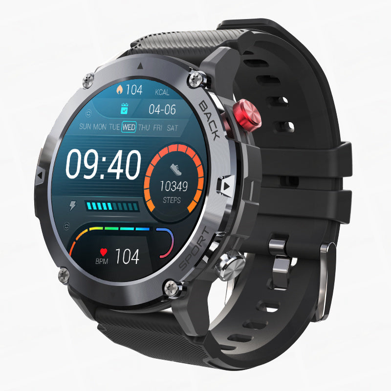 Smart Men's Watch with Fitness Tracker and Waterproof Bluetooth - Fesara